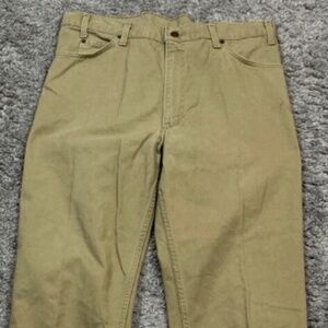 *NWOT Levis 550 Beige denim jeans W36 x L32